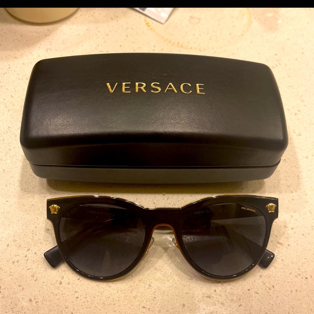 Versace Polarized Sunglasses